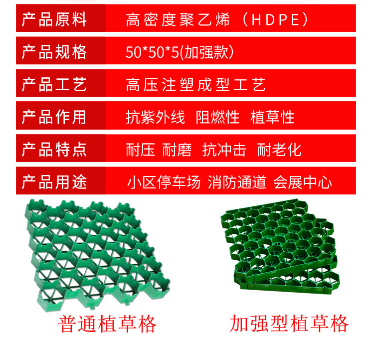 銅川植草格 銅川塑料植草格